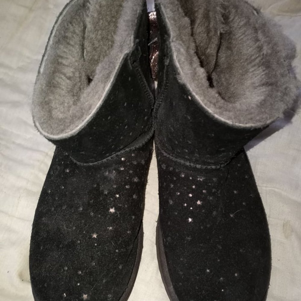 Ugg Ankle Boots With Swarovski Crystals